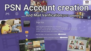 PSN  Account creation ||mail verification ||create PSN Account || PSN ||freeps3game
