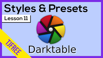 Darktable Lesson 11 | Create Custom Styles and Presets