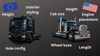 Why American and European Trucks Are So Different!