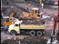 Mega Baugrube in Stuttgart mit Liebherr R962, Lkw-Oldtimer Show u.a., 24.01.1989  #2