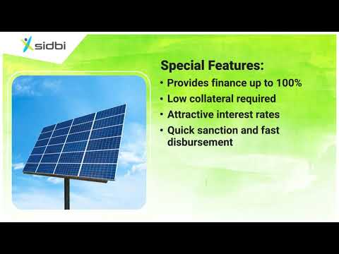 SIDBI Term Loan Assistance for Rooftop Solar PV Plants (STAR) Scheme