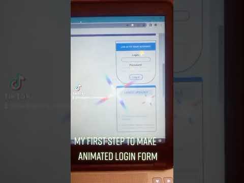 My first step HTML CSS | Login Form | Is it look good ? | Fox graphics