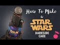 Star Wars Dark Side Galaxy Drip Cake Tutorial | How To | Cherry School