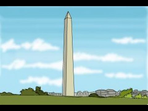 How to draw the Washington Monument - YouTube How to draw the Washington Monument - YouTube