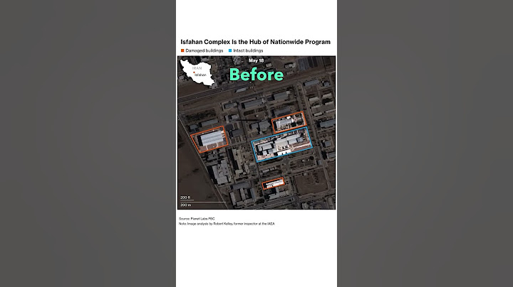 Satellite Images Reveal Trump’s Dilemma Over Iran’s Nuclear Complex | Waves-News