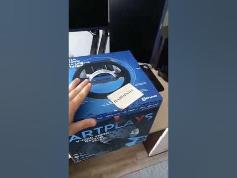 #1 игровой руль - Artplays V1200 vibrant racing wheel - YouTube