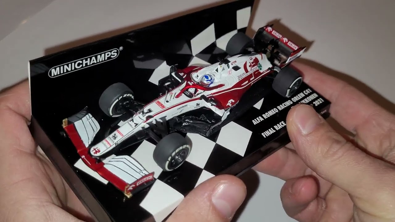 新品 1/18 スパーク ライコネン アルファロメオ 2021 ラストレース 再入荷アイテム 新品 1/18 スパーク ライコネン アルファロメオ 2021