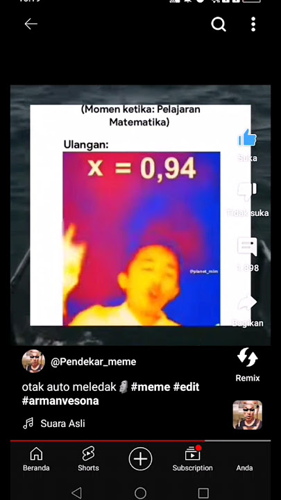 Otak auto meledak🗿 #meme #edit #armanvesona