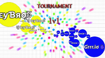 BRUTAL 1v1 WITH NEYBRO IN AGARIO