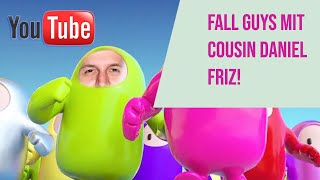 Best of FALL GUYS Teil 1 von 3 🎮 - Mit Cousin Daniel Friz 👀