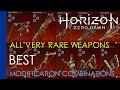 All Best Weapon/Mod Combos - Horizon: Zero Dawn