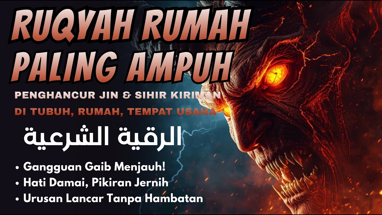 Ayat Ruqyah Ampuh‼️ Ruqyah Rumah Dan Diri Sendiri Pengusir Jin Dan Setan, Penenang Hati & Fikiran