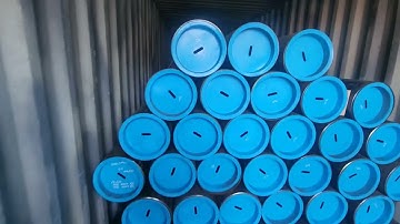 12-inch Pipes container loading