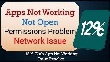 How To Fix 12% Club App not working | Not Open | Space Issue | Keeps Crashing Problem