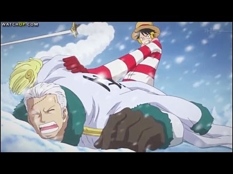 Luffy Vs Smoker  Tashigi   One Piece 596 Eng Sub HD