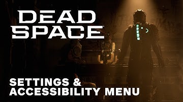Dead Space (Remake) - Settings & Accessibility Menu (Xbox Series X)