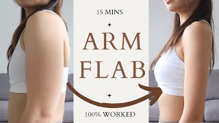 15mins Arm Flab Workout 🦋 | No More Bingo/Bat Wings! 🦇 | No Equipment