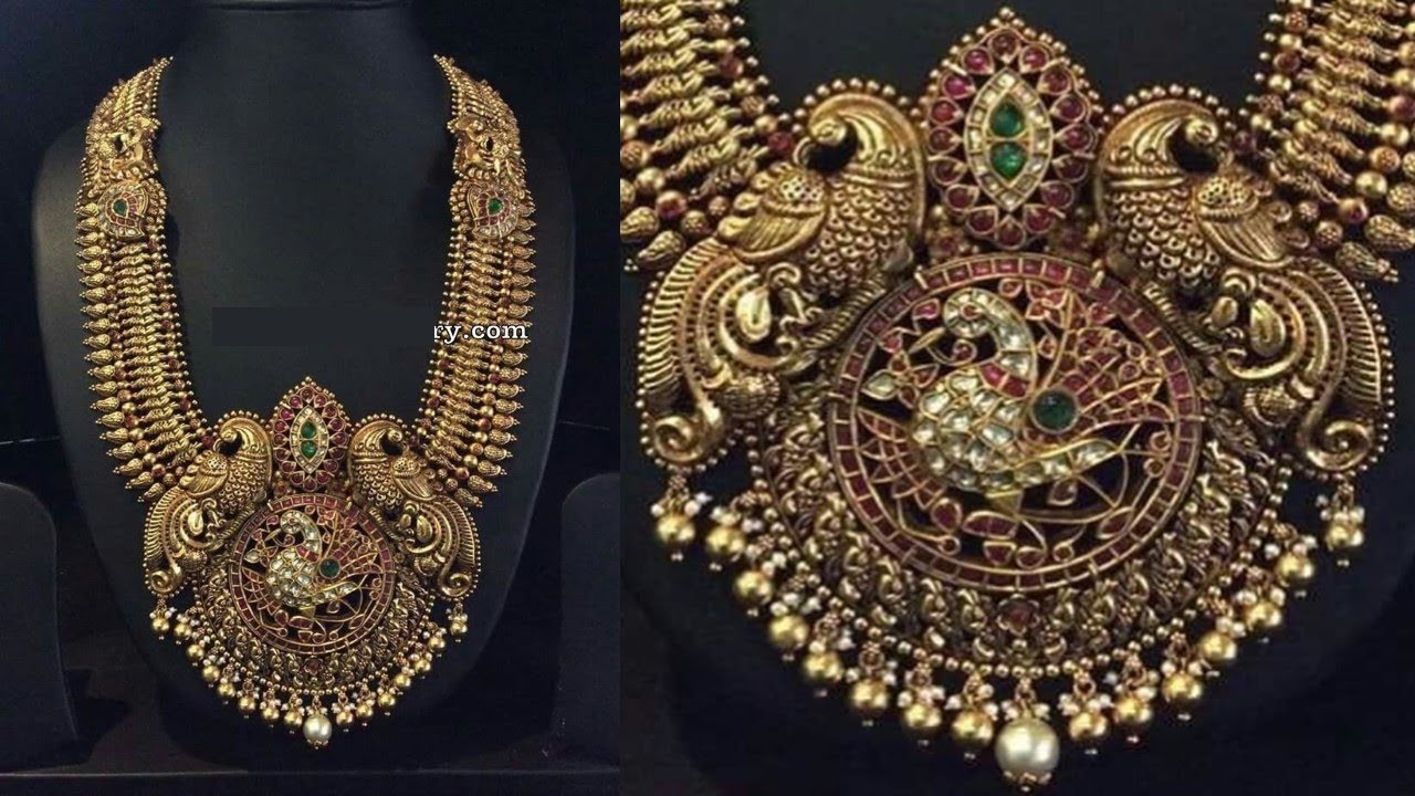Multi Layer Gold Haram Designs - YouTube