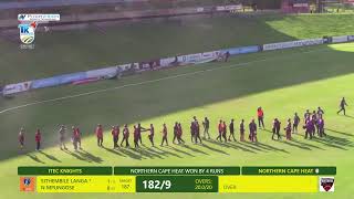 CSA Provincial T20 Knock-Out Challenge | ITEC Knights vs Northern Cape Heat | Semi-Final 2
