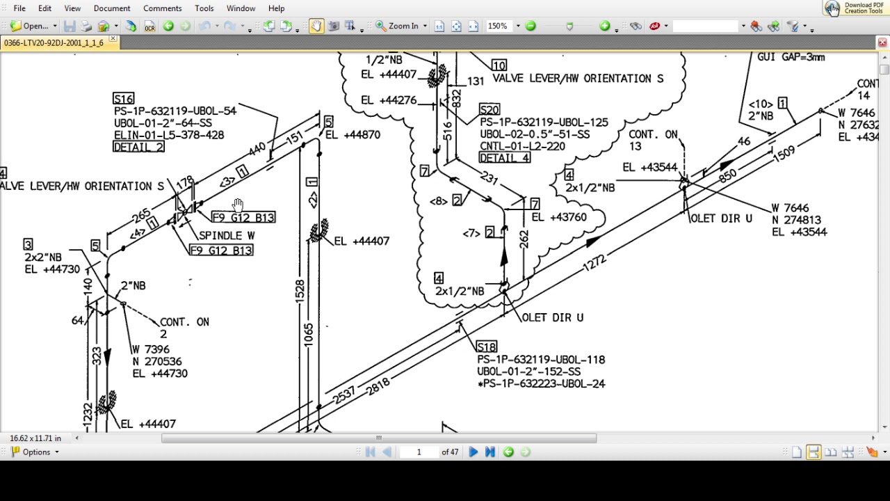 how to read isometric piping drawings pdf