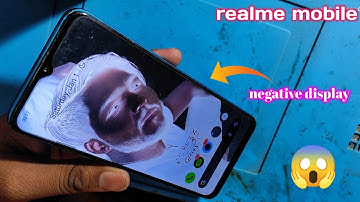 realme mobile negative display | mobile negative screen problem solution | negative screen | Mr. SSM