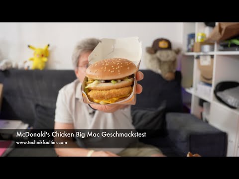 McDonald's Chicken Big Mac Taste Test
