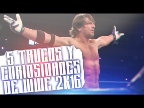 5 TRUCOS Y CURIOSIDADES DE WWE 2K16| #1