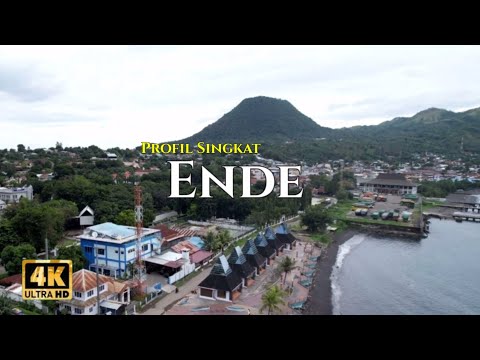Ende City, Ende Regency, East Nusa Tenggara Indonesia 🇮🇩 By Drone Footage #endecity #ntt