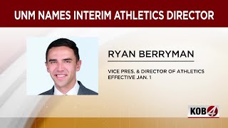 UNM names Ryan Berryman as interim athletic director