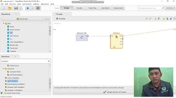 Belajar Algoritma K-NN dengan menggunakan aplikasi RAPID MINER