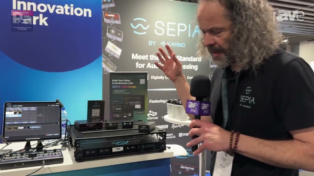 ISE 2026: Karno Showcases Sepia Audio Processing System