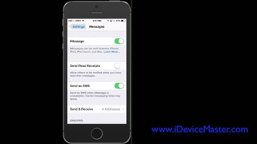 How to Turn Off Read Receipts in iMessage in iOS 7
