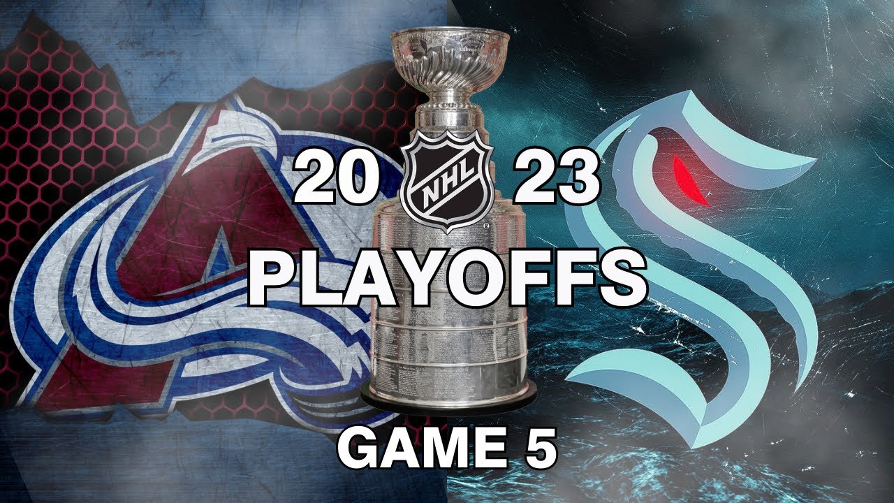 Colorado Avalanche vs Seattle Kraken Game 5 Recap | 2023 Stanley Cup ...