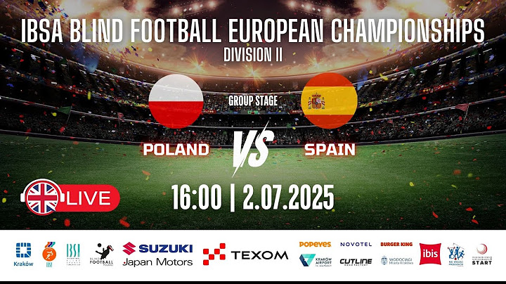 Poland vs Spain [M4] - 2025 IBSA Blind Football European Championships - Division II