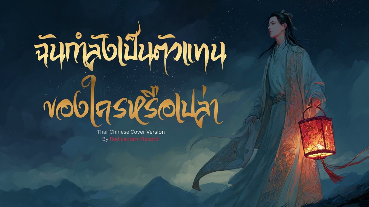 ฉันกำลังเป็นตัวแทนของใครหรือเปล่า  ไทย-จีน เวอร์ชั่น ผู้ชาย [AI Cover Version] Original : พี สะเดิด