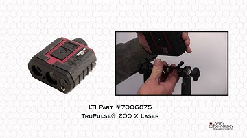 Stockpile Volume Training for MapSmart, TruPulse 200 and TruAngle