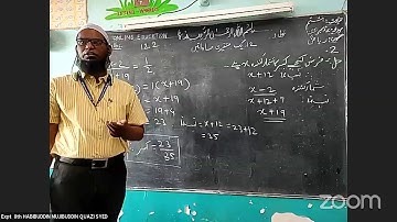 Std: 8th Sub: Mathematics Topic : Ek mutagairi masawaten