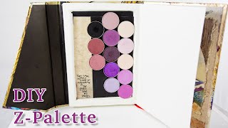 Make your own magnetic makeup palette (similar to a z-palette) out of
book! full demo and examples. show me creations in the comments or on
social med...