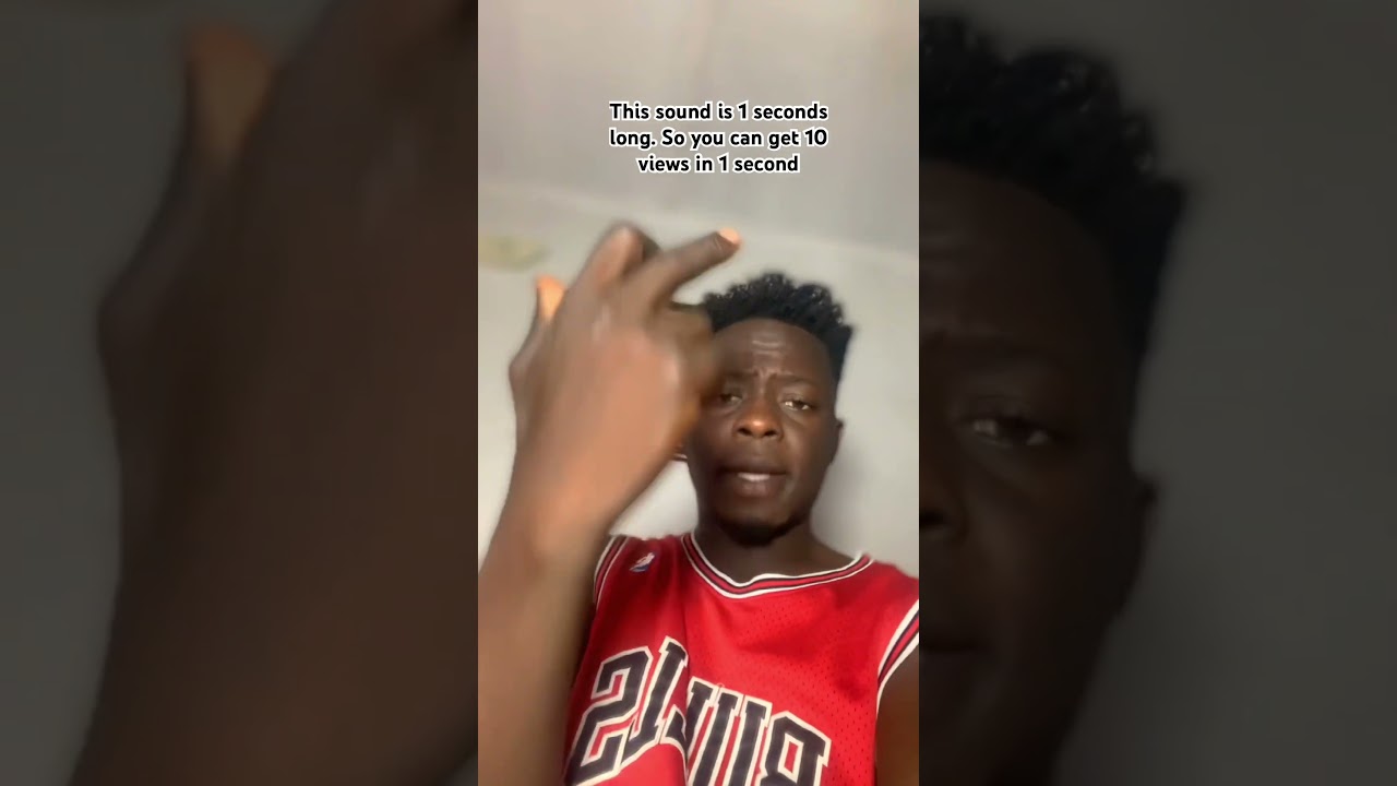 This sound is 1 second long. That means u can get 10 views in a second 😉 #viral #trending #explore