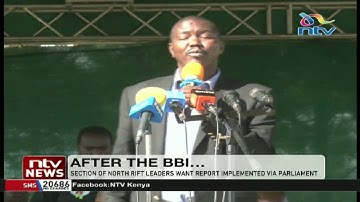 DP Ruto allies vow to implement BBI report without referendum