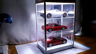 How to Build a 1/18 LED Illuminated Display Cabinet by Triple9