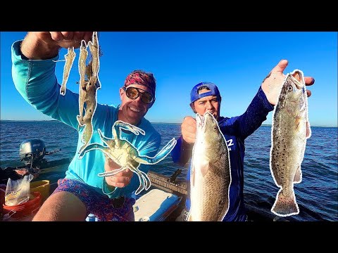 Salt Water Catch n' Cook! Fish/ Crab/Shrimp BONANZA!