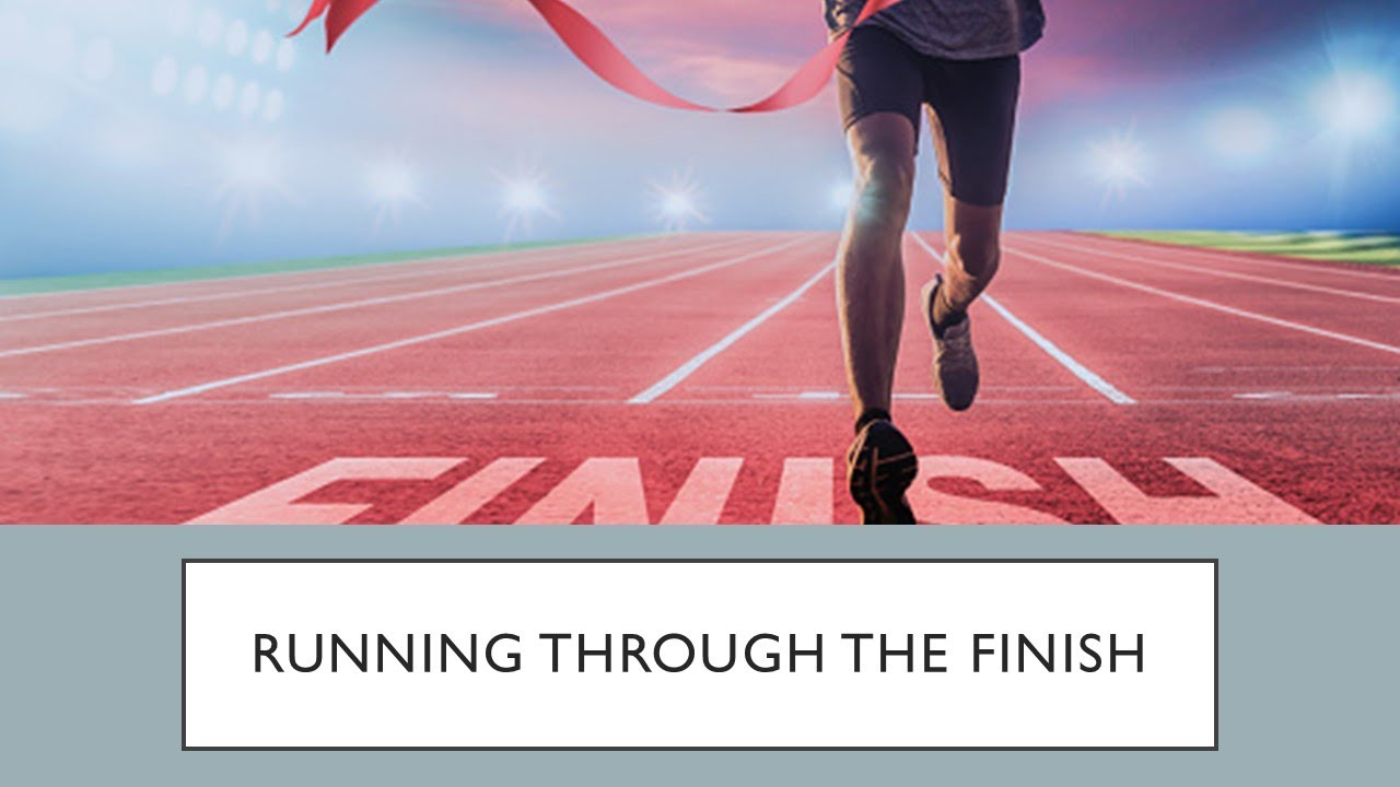 Message Finish Sunday Morning Message: Running Through the Finish 10/27/2024 - YouTube