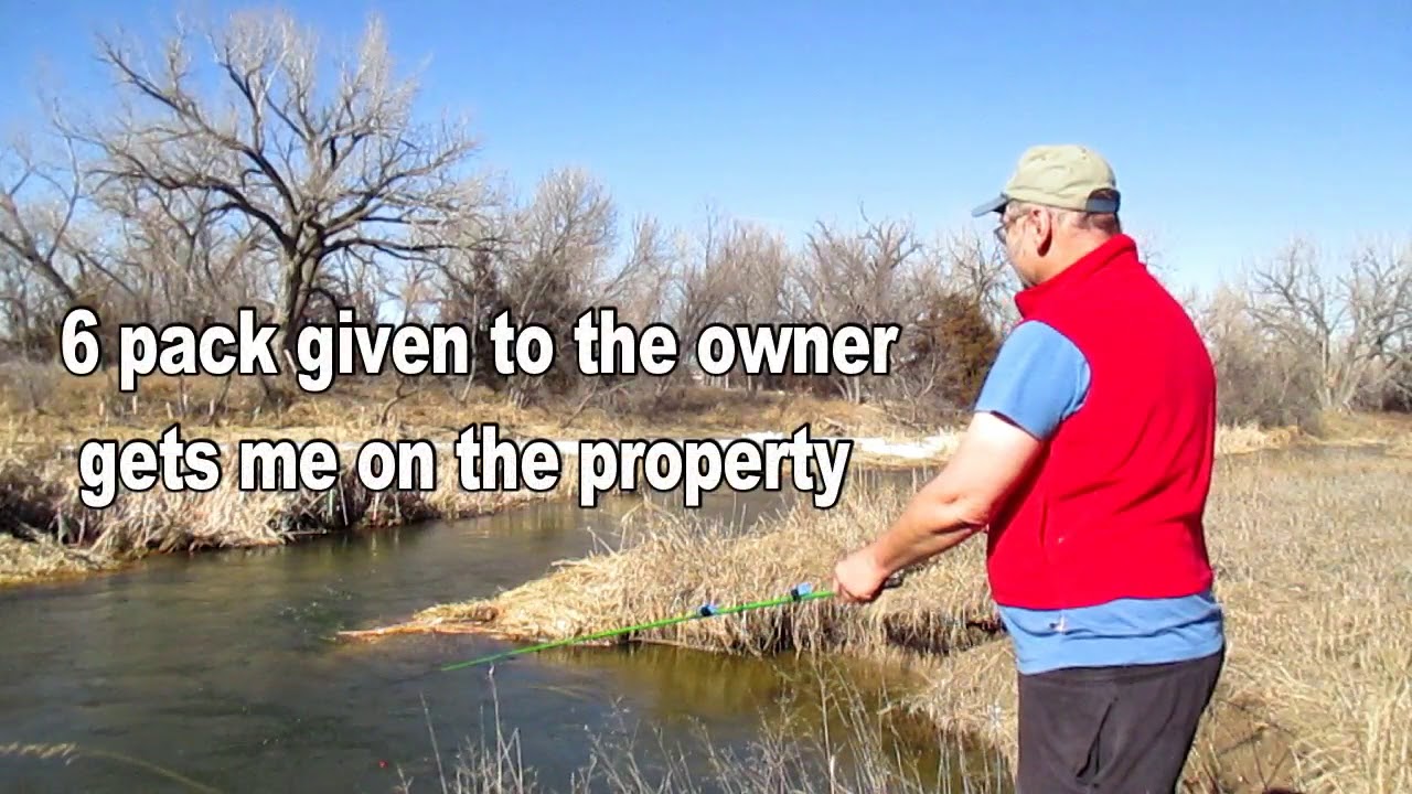 Tenkara winter fishing on Republican River Nebraska