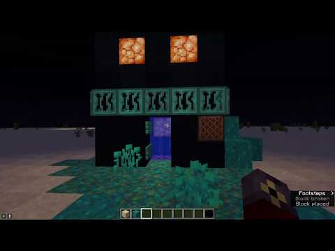 PoC: Using Minecraft 1.16 Walls to improve Water Elevators
