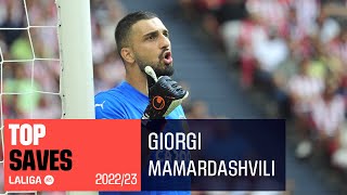 TOP SAVES Giorgi Mamardashvili LaLiga 2022/2023