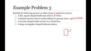 Example Problem 3 - Geometric Optics