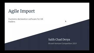 Agile Import - People's Choice Awards - Venture Competition 2021