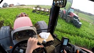 [GoPro] Winther ploughing Case IH MXU 135 Case Puma 210 Danish Agriculture 2016
