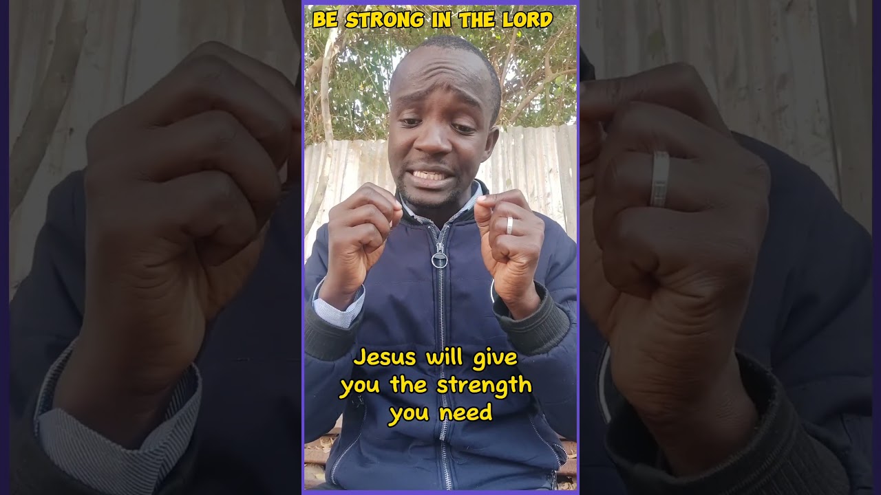 How To Be Strong in the Lord//Daily Devotional for Children 